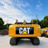 Excavatrice d'occasion Cat 324D2L haute performance, économe en carburant et durable pour projet de construction routière