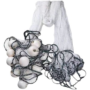 <span class=keywords><strong>Filet</strong></span> <span class=keywords><strong>de</strong></span> pêche au porche <span class=keywords><strong>de</strong></span> qualité commerciale, maille en HDPE à double nœud, haute résistance à l'abrasion pour une utilisation robuste en mer - Product Image 4