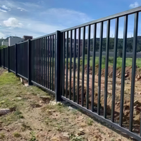 Clôture en alliage d'aluminium pour balcon Modélisation 3D-Glissière de sécurité à grille durable et écologique Design moderne Dimensions personnalisables pour