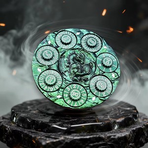 7-en-1 Gradient RPG Nouveauté Dragon Roulette Spinning Toy Game Accessoire Dés en métal pour Dragon et Donjons - Product Image 2