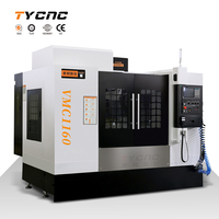 Centre d'usinage vertical haute précision VMC1160, contrôleur FANUC/GSK, 3 axes, machine de fraisage CNC pour métaux