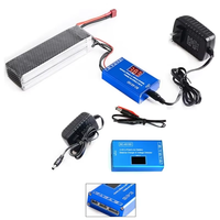 Chargeur d'équilibre MKronRC 4S BC-4S15D 2S 3S 4S pour batterie Lipo avec détecteur de tension LCD, boîtier métallique, moule privé, Fpv