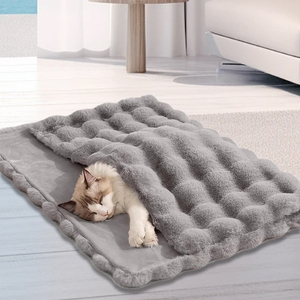 SUREWALHOME Lit pour animaux personnalisé avec couverture, <span class=keywords><strong>vente</strong></span> en gros, lit épais pour chien et chat, meilleures ventes, niche pour <span class=keywords><strong>chiot</strong></span> et chat à poser au sol - Product Image 6