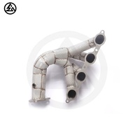 Collecteurs de collecteur d'échappement en acier inoxydable CSZ 304 pour Chevrolet Corvette C8 6.2 2019-