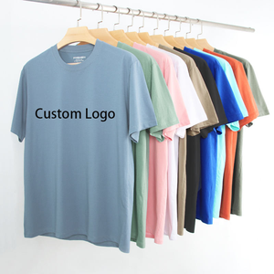 เสื้อยืดพื้นฐานคุณภาพสูง Plain Ropa สำหรับผู้ชาย เสื้อยืดลำลองใส่เที่ยวกลางแจ้ง สกรีนโลโก้ตามสั่ง ไซส์ใหญ่ พิมพ์ลาย DTF เสื้อยืดสตรีทแฟชั่นใส่ได้ทุกวัน - Product Image 1