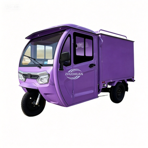 รถสามล้อไฟฟ้า 2 ประตู บรรทุกได้ 200 กก. พร้อมห้องเก็บสัมภาระแบบปิด - Product Image 4
