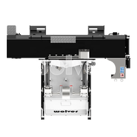 Fraiseuse routière série WLC pour chargeuse, machine à fraiser l'asphalte à décharge latérale, largeur 750 mm avec convoyeur