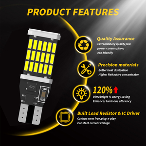 Bóng đèn <span class=keywords><strong>LED</strong></span> lùi ngược ngược ngược ánh sáng 4014 Đèn Chiếu Sáng xe ô tô W16W Canbus đèn báo tự động <span class=keywords><strong>12V</strong></span> - Product Image 4