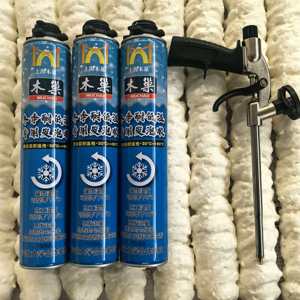 MU CHAO A11 750ml <span class=keywords><strong>Mousse</strong></span> polyuréthane en spray adhésive à haute expansion et longue portée pour l'<span class=keywords><strong>isolation</strong></span> des bâtiments et des conduites - Product Image 3