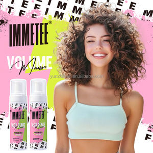 IMMETEE 200ml <span class=keywords><strong>Mousse</strong></span> Coiffante Volumisante Fixation Moyenne pour <span class=keywords><strong>Cheveux</strong></span> <span class=keywords><strong>Fins</strong></span> – Marque Privée Vente en Gros - Product Image 2