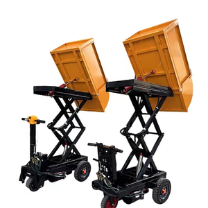 전기 자체 덤핑 버킷 덤프 트럭 가위 리프터 기계 유압 트롤리 - Product Image 5