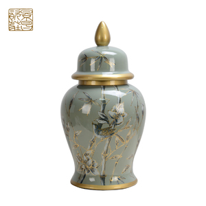 Nuovo design di interni colore smaltato rotondo in ceramica prodotti per la casa vaso decorativo <span class=keywords><strong>con</strong></span> <span class=keywords><strong>fiori</strong></span> - Product Image 4
