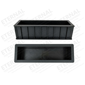 Molde de viga de plástico ABS, bloque de hormigón de ladrillo, molde de plástico para mortero de hormigón, molde de bloque de prueba de 70,7mm - Product Image 1