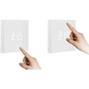 Thermostat Wi-Fi Vimar 02912 Blanc 240V 5A Mural avec Assistant Vocal - Product Image 5