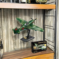 Kit de modèle en plastique neuf de l'Avion de chasse historique Yak-1B de l'Armée de l'Air soviétique de la Seconde Guerre mondiale, ensemble de blocs de construction DIY, avion de combat historique