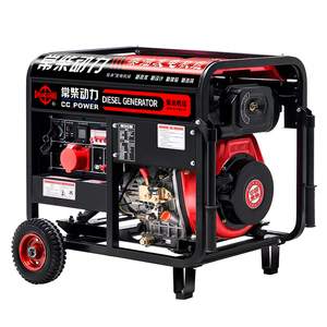 소형 가정용 3KW/5/6/8/10/12KW 단상 220v 삼상 380V 이중 전압 창차이 가솔린 발전기 - Product Image 2