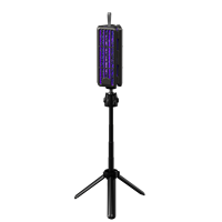 Qualitell – Nouvelle raquette électrique anti-moustiques rechargeable à LED, grande maille, pour la lutte antiparasitaire domestique