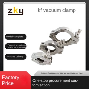 Kf16 25 40 50 thép không gỉ mặt bích mù Doanh Nhanh chóng gắn Hoop chân không kẹp <span class=keywords><strong>Snap</strong></span> ống cho hệ thống ống nước hiệu quả - Product Image 4