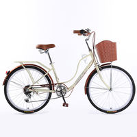 Vélo de ville classique pour femme 2022 à vendre / Vélo vintage personnalisé OEM 26 pouces pour femmes et hommes / Bicicleta Mujer pour adultes