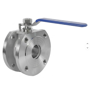 Vannes à boisseau sphérique à bride manuelles en acier inoxydable OEM 1 pièce DN15-DN100 pour l'industrie chimique et CVC, pièces de rechange d'étanchéité - Carp Journey - Product Image 1