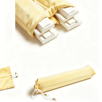Tas Beludru Mewah 2-Piece Lipat Portabel Modern untuk Rak dan Penggeser Mahjong