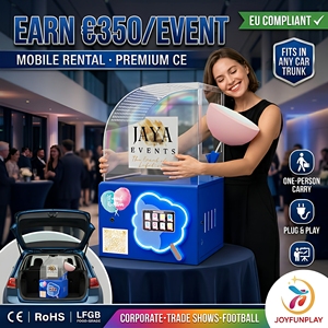 Máquina Expendedora de Algodón de Azúcar JFP 2026, Nuevo Diseño, <span class=keywords><strong>Mini</strong></span>, Automática, Sin Personal, para Eventos - Product Image 1