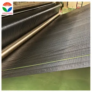 Geotextile factory preferential price hot selling plastic flat wire woven geotextile