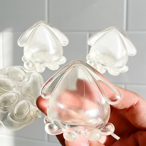 Pulpo Hueco Transparente de 7cm, Cubierta Exterior de Carcasa Blanda, Accesorios para Aliviar el Estrés, Juguete Sensorial para Niñas de 14 Años en Adelante - Product Image 3