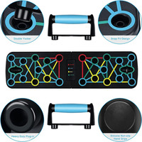 Equipo de Fitness Multifuncional YETFUL, Soporte para Entrenamiento de Músculos Pectorales, Tabla de Flexiones Plegable, Deporte