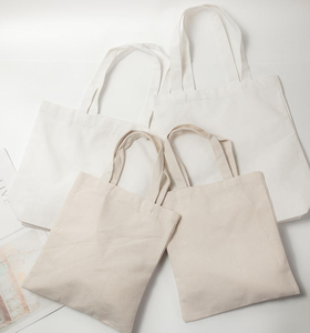 ออกแบบโลโก้ตามสั่ง กระเป๋าผ้าแคนวาสขนาดใหญ่ เป็นมิตรกับสิ่งแวดล้อม ทนทาน เหมาะสำหรับใช้ในมหาวิทยาลัยและช้อปปิ้ง - Product Image 5