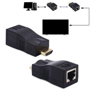 Haute Vitesse OEM <span class=keywords><strong>4K</strong></span> <span class=keywords><strong>HDMI</strong></span> Extender <span class=keywords><strong>HDMI</strong></span> à <span class=keywords><strong>RJ45</strong></span> <span class=keywords><strong>Convertisseur</strong></span> pour HDTV HDPC PS4 STB - Product Image 3