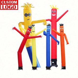 Fast Shipping Eco-Friendly Funny Waving Inflatable Advertising Promotional <b>Custom</b> Air Dancer Arch Snow Globe <b>Balloon</b> - Product Image 1