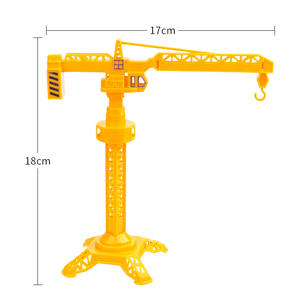 Set Decorazioni Torta a Tema Costruzioni: Escavatore, Gru a Torre, Topper per Cupcake, Segnali Stradali e Decorazioni per Feste di <span class=keywords><strong>Compleanno</strong></span> - Product Image 4