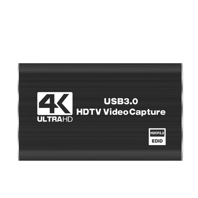 Capture Live Streaming 4K HD USB 3.0 Video Capture Card 4K 60Hz for Live Streaming Recorder