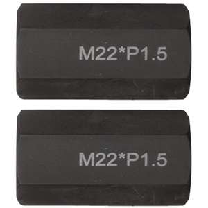 KS TOOLS Jeu d'adaptateurs de filetage M22x1,5x65mm, 2 pcs - Product Image 1