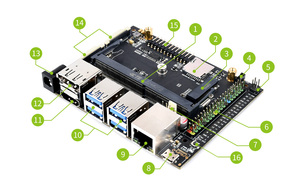 NANO DEV-KIT Carte de développement d'intelligence artificielle B01 Nano Kit (B01) JETSON-NANO-DEV-KIT Nano Devel - Product Image 2