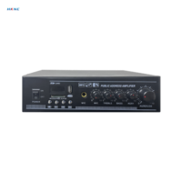 Mini amplificateur de puissance Bluetooth 50W, radio FM USB SD, récepteur audio stéréo PA 70V 110V pour la maison, le magasin, la salle de classe, la musique d'ambiance