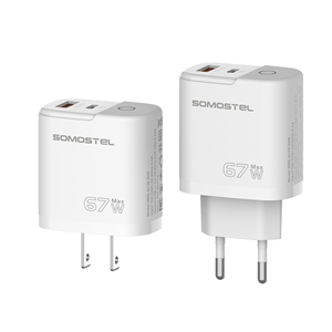 อะแดปเตอร์ชาร์จเร็ว <span class=keywords><strong>ORI</strong></span> Icon 67W 20W QC3.0 PD 2 พอร์ต USB-A USB-C สายชาร์จเร็วสำหรับโทรศัพท์มือถือ รองรับ Type C สำหรับ iPhone Xiaomi Motorola - Product Image 5
