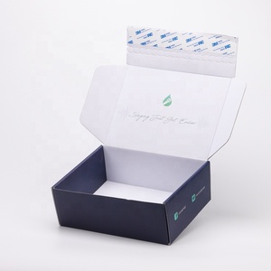 Thương Mại Điện Tử Tùy Chỉnh In Ấn Logo Tự Niêm Phong Tái Chế Màu Xanh Vận Chuyển Hộp E Flute Sóng Vận Chuyển Mailer Carton - Product Image 2