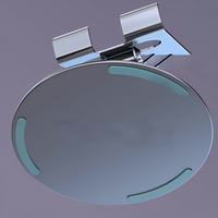Support de téléphone étanche rotatif à 360° avec hauteur réglable pour lit/tablette