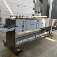 Machine automatique de nettoyage et d'épluchage pour radis blancs, pommes de terre, manioc et tiges de laitue