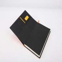 Carnet de notes de qualité supérieure, couverture en cuir vegan personnalisée, logo gravé, résistant à l'eau, couverture élégante, idéal pour le bureau