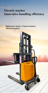 מעך חצי חשמלי מעך מחומר מלגזה מחסן reaimer עם מעלית מזרן לניהול אחסון יעיל - Product Image 6