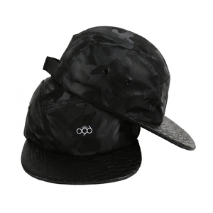 Casquette Snapback 5 Panneaux Décontractée d'Été à Visière Plate pour Sports de Plein Air, Voyages et Camping – Casquette de Camping Personnalisable avec Logo pour la Pêche - Product Image 2