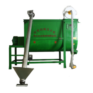 New 2 tấn động vật gia cầm chăn nuôi ướt thức ăn giải thưởng Mixer ngang ribbon gia súc thức ăn Mixer - Product Image 3