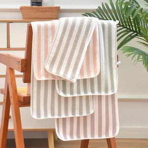 Lot de serviettes de bain en polaire corail de haute qualité, couleur unie, extra large, épais, séchage rapide, absorbant, idéal pour la pause déjeuner, cadeau - Product Image 3