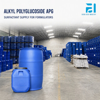 Fournisseur d'actifs émulsifiants non ioniques APG 1214, Alkyl Polyglucoside à 80% de teneur pour la gamme de détergents liquides industriels, Chine
