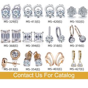 Boucles d'oreilles personnalisées en or 18 carats avec diamants de culture, bijoux, boucles d'oreilles à clous personnalisées - Product Image 3