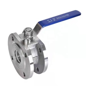 Válvula de Bola Manual Neumática WCB de Acero Inoxidable 304 de Plataforma Alta Tipo Sándwich OEM DN15-DN100 2-8 bar - Product Image 3