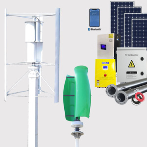 เครื่องกำเนิดไฟฟ้าพลังงานลมแบบแกนตั้ง R&X สามเฟส 220V/380V 10KW/20KW พร้อมใบพัดแก้ว/หินบะซอลต์ ความเร็วเริ่มต้น 1.3 ม./วินาที ตัวควบคุม 5000W 10 - Product Image 1